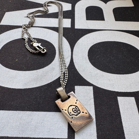 Gucci sterling silver GucciGhost necklace - Picture 2 of 3